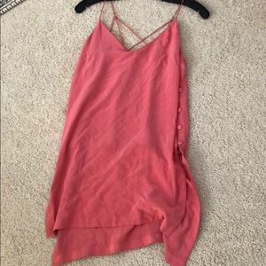 Strappy tunic tank